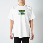 のりものドット絵Tシャツのゴーゴー！路線バス！ スタンダードTシャツ