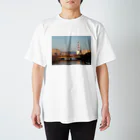 yongyongの赤白煙突とさよなら201系環状線 Regular Fit T-Shirt