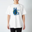 キッズサイズ　わんぱくぽめる堂のキッズサイズ　モコモコラビット２号ggrks スタンダードTシャツ