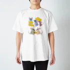 utanogoodsのチーズとネズミたち スタンダードTシャツ