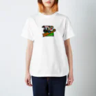 オッジコーヒーのぴえんカエル🐸💦(kids) スタンダードTシャツ