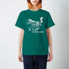 MUSEUM LAB SHOP MITの対州馬文字Tシャツ（白プリント） スタンダードTシャツ