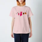 aicecreamのかわいいどうぶつ スタンダードTシャツ