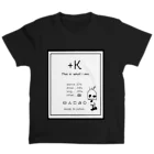 ≡じゅら📫👶@紙で薔薇を作るアクセサリー作家の+K  This is what I am. Regular Fit T-Shirt