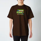 のりものドット絵Tシャツのキッチンカー（ハンバーガー） Regular Fit T-Shirt