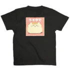 まるくてゆるい生き物屋さんのまるねこさん Regular Fit T-Shirtの裏面