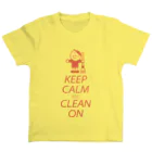 sadao_groupのCLEAN ON PINK スタンダードTシャツ