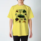 ぼくのすいぞくかん SUZURI店のサメカオlightcolorキッズ Regular Fit T-Shirt