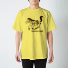 MUSEUM LAB SHOP MITの対州馬文字Tシャツ スタンダードTシャツ