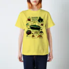 ぼくのすいぞくかん SUZURI店のサメカオlightcolorキッズ Regular Fit T-Shirt