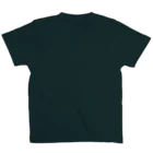 ぼんやり商会 SUZURI店のおめでとう4さい（濃い色用） Regular Fit T-Shirtの裏面