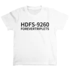 tfkdのHDFS-9260 FOREVER TRIPLETS スタンダードTシャツ