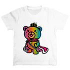 BASE forのBASEfor BEAR Rainbow スタンダードTシャツ