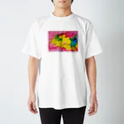 あおいほし絵画教室 | デザインストアの027 ドローイング（S.Mちゃん） スタンダードTシャツ