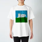 あおいほし絵画教室 | デザインストアの031 アメリカンショートヘア（R.Aちゃん） Regular Fit T-Shirt