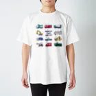 さはらそのこ｜イラストレーターのはたらく車11種 Regular Fit T-Shirt