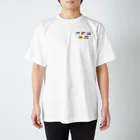 キラフルポップの線路はつづくよ Regular Fit T-Shirt