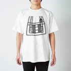 TERAYOME shopの絡子(黒) Regular Fit T-Shirt