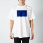 あおいほし絵画教室 | デザインストアの001 あおいほしのあおいいろ Regular Fit T-Shirt