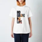 ALMA FIGHT GYM LIFEのNo Grant No Lifeキッズサイズオーダー Regular Fit T-Shirt