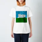 あおいほし絵画教室 | デザインストアの031 アメリカンショートヘア（R.Aちゃん） Regular Fit T-Shirt