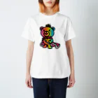 BASE forのBASEfor BEAR Rainbow スタンダードTシャツ