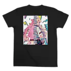 DANCE PACIFIC BLUEのフェルスデザイン スタンダードTシャツの裏面