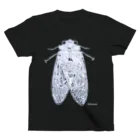 Biological Laceworksのセミ両面（カラー写真）　Cicada-Both sides (Photo)   スタンダードTシャツ