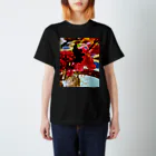 蜜と蝶の花と墨 a Regular Fit T-Shirt