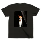 うちのねこの茶白猫　noir Regular Fit T-Shirt