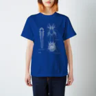 Biological Laceworksのダニ3種 3Mites  スタンダードTシャツ