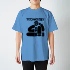 STOMACHACHE.のTECHNOLOGY_goods_phone Regular Fit T-Shirt