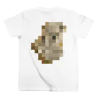 PITTEN PRODUCTSのPIXEL_ANIMAL_04(KOALA) スタンダードTシャツの裏面