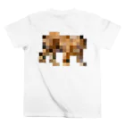 PITTEN PRODUCTSのPIXEL_ANIMAL_05(TIGER) スタンダードTシャツの裏面