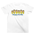 HappyGorillaの仲間2 スタンダードTシャツ