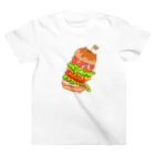 まめのき。のハンバーガー。 スタンダードTシャツ