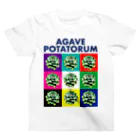 &ART315のAGAVE_POTATORUM_MULTI_COLOR Regular Fit T-Shirt