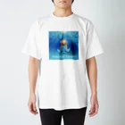 わくわく玉のアマビエらぶりーver.3 Regular Fit T-Shirt