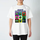 &ART315のAGAVE_POTATORUM_MULTI_COLOR Regular Fit T-Shirt