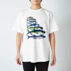 MUSEUM LAB SHOP MITのアオモノ図鑑 スタンダードTシャツ