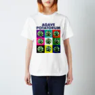 &ART315のAGAVE_POTATORUM_MULTI_COLOR Regular Fit T-Shirt