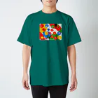 クエクエの活発トマト スタンダードTシャツ