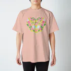 tree treeのHoney Bee Heart Regular Fit T-Shirt