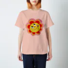 pinkchanの🌼【 キッズにおすすめ 】しあわせ本舗 見守り lucky hanachan Regular Fit T-Shirt