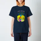 tree treeのhappy BD cake -WH- スタンダードTシャツ