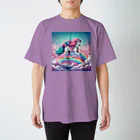 なつめの虹とユニコーン Regular Fit T-Shirt