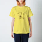 ぽこたぽこのくまくんとちょうちょさん【あかえほ公式】  スタンダードTシャツ