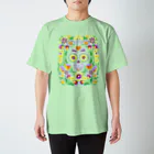 tree treeのMexican skull -PU- Regular Fit T-Shirt