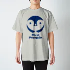 どいまさとしのロゴ子ども向けT　青ペンギン Regular Fit T-Shirt