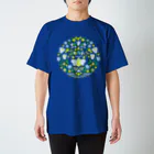 tree treeのHoney Bee Round スタンダードTシャツ